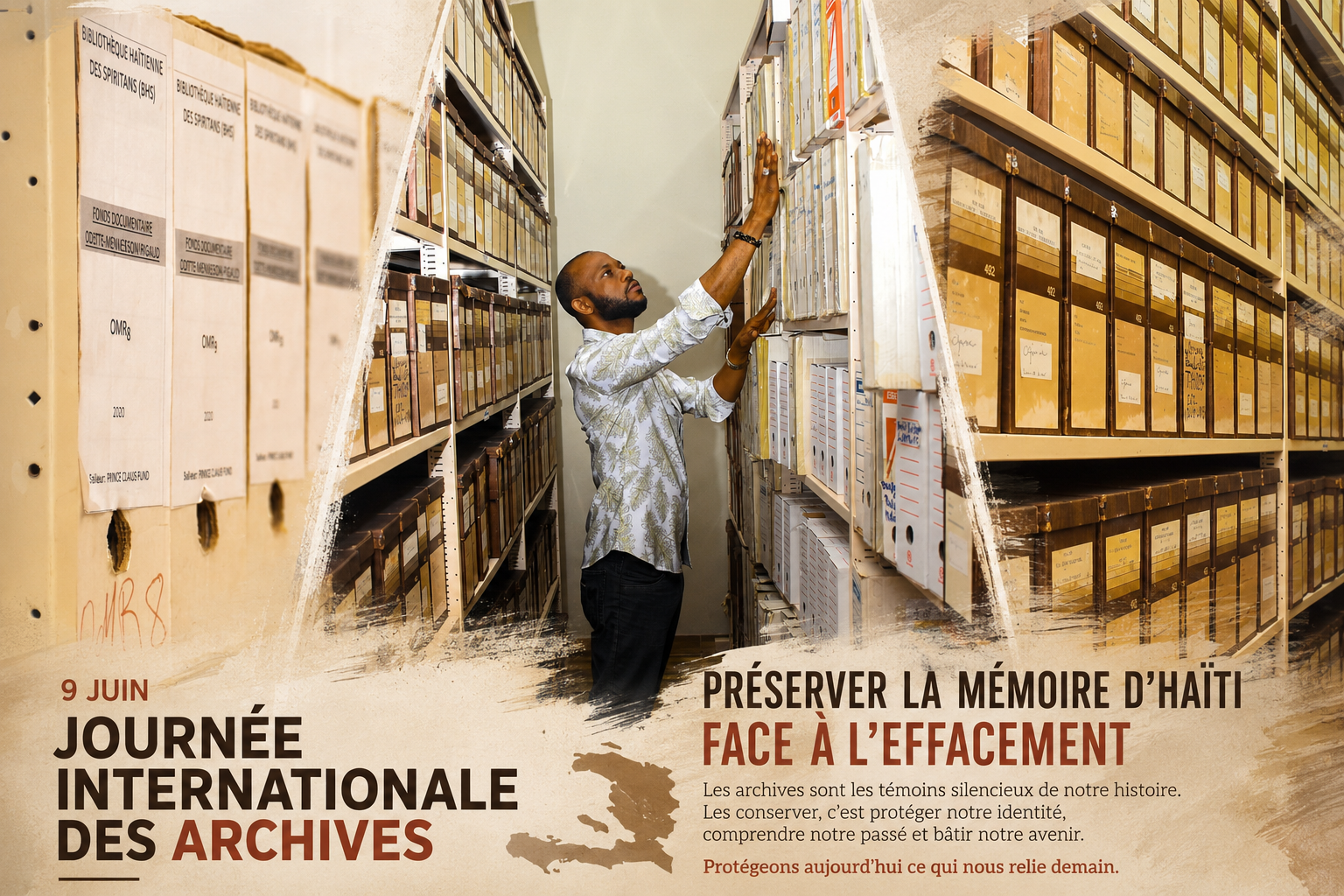 Journée internationale des archives : préserver la mémoire d’Haïti face à l’effacement